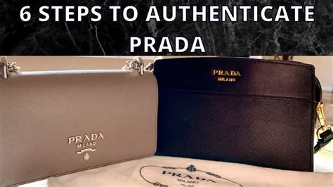 how to tell if a purse is real prada|prada dust bag authentic.